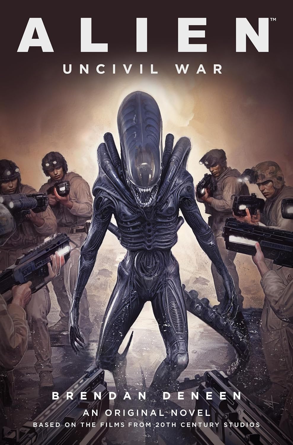 Prototype by Tim Waggoner paperback front cover from the Alien 5 Books Collection Set
