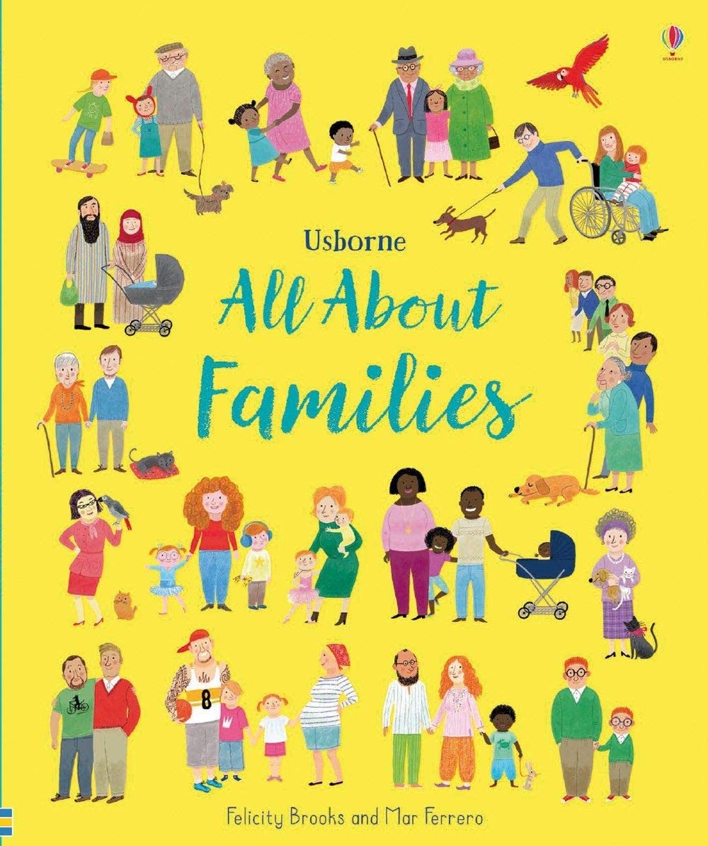 All About Friends hardback book cover from the Felicity Brooks Usborne collection
