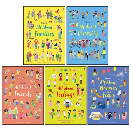 All About Series 5 Books Collection Set by Felicity Brooks - front cover of the hardback set