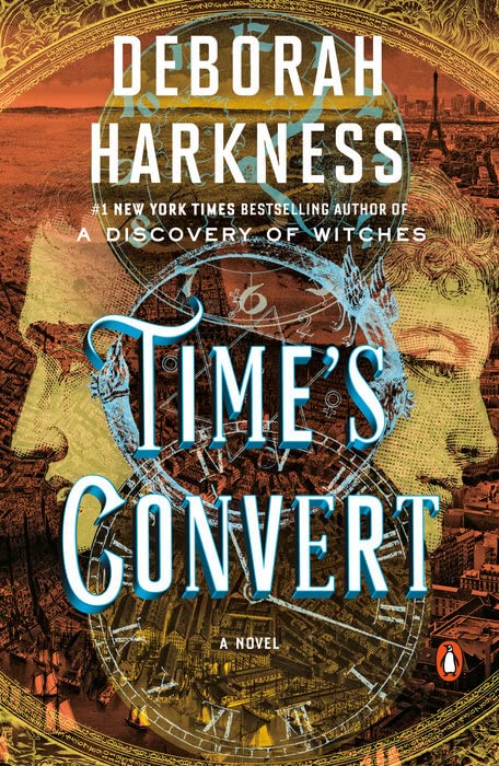 Stacked view of all four All Souls Series paperback books by Deborah Harkness