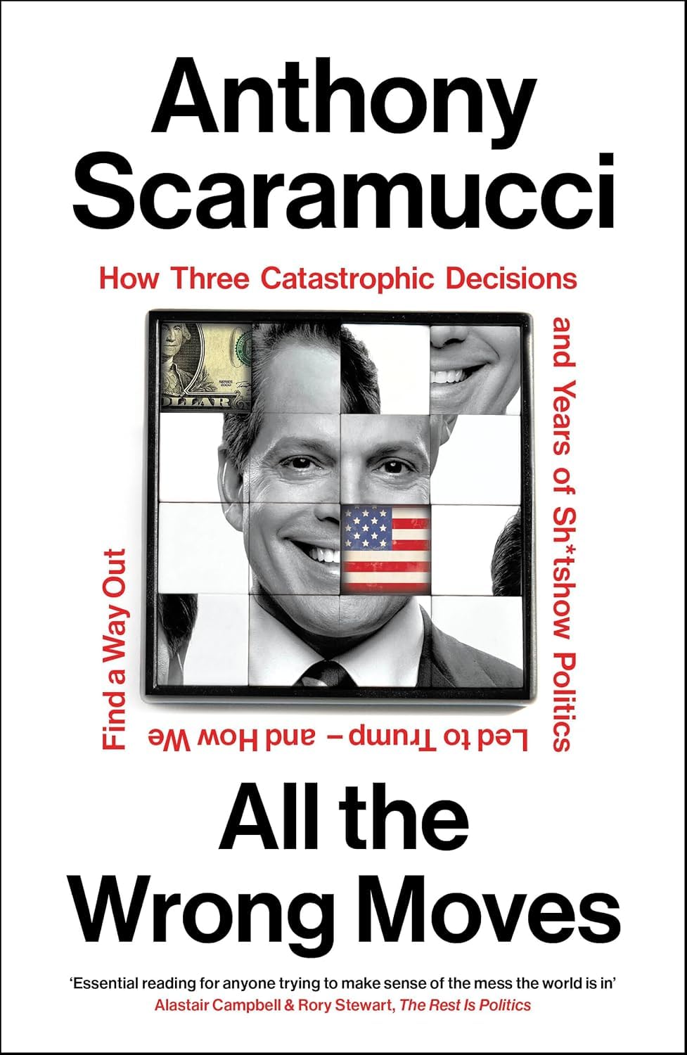 Back cover and synopsis of the 3-book American politics paperback collection set