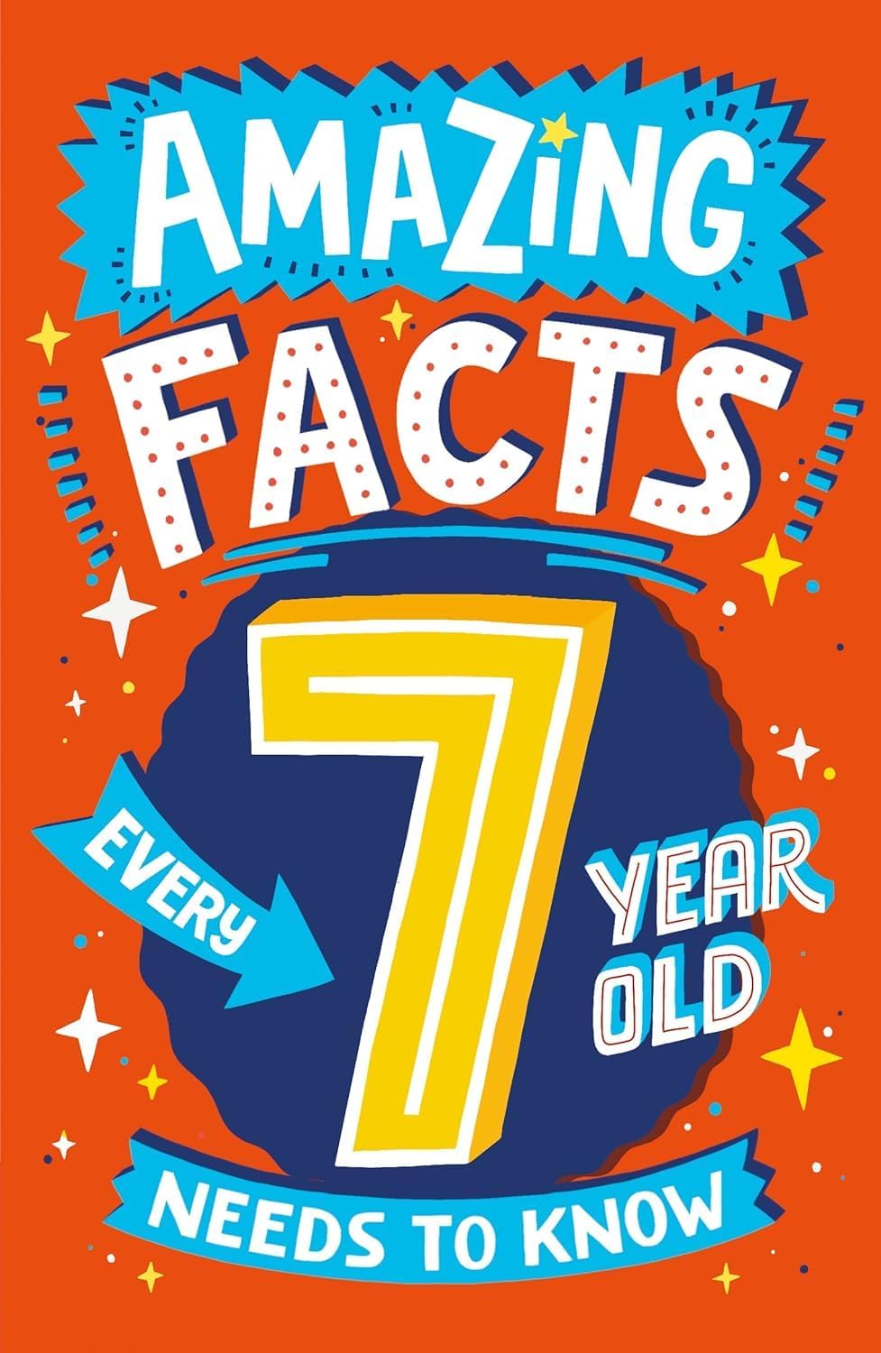 Close-up of an inside page spread from an Amazing Facts book showing bite-sized facts and illustrations