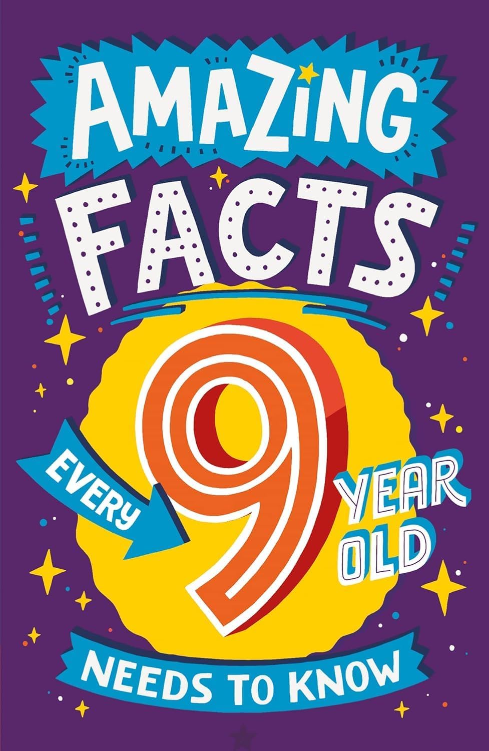 Angled view of the full Amazing Facts for Curious Kids 5-book paperback set on display