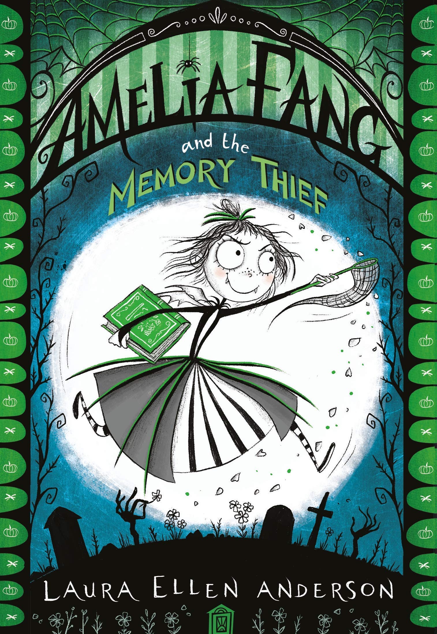 Amelia Fang 7 Books Collection Set by Laura Ellen Anderson, paperback, full set fanned out
