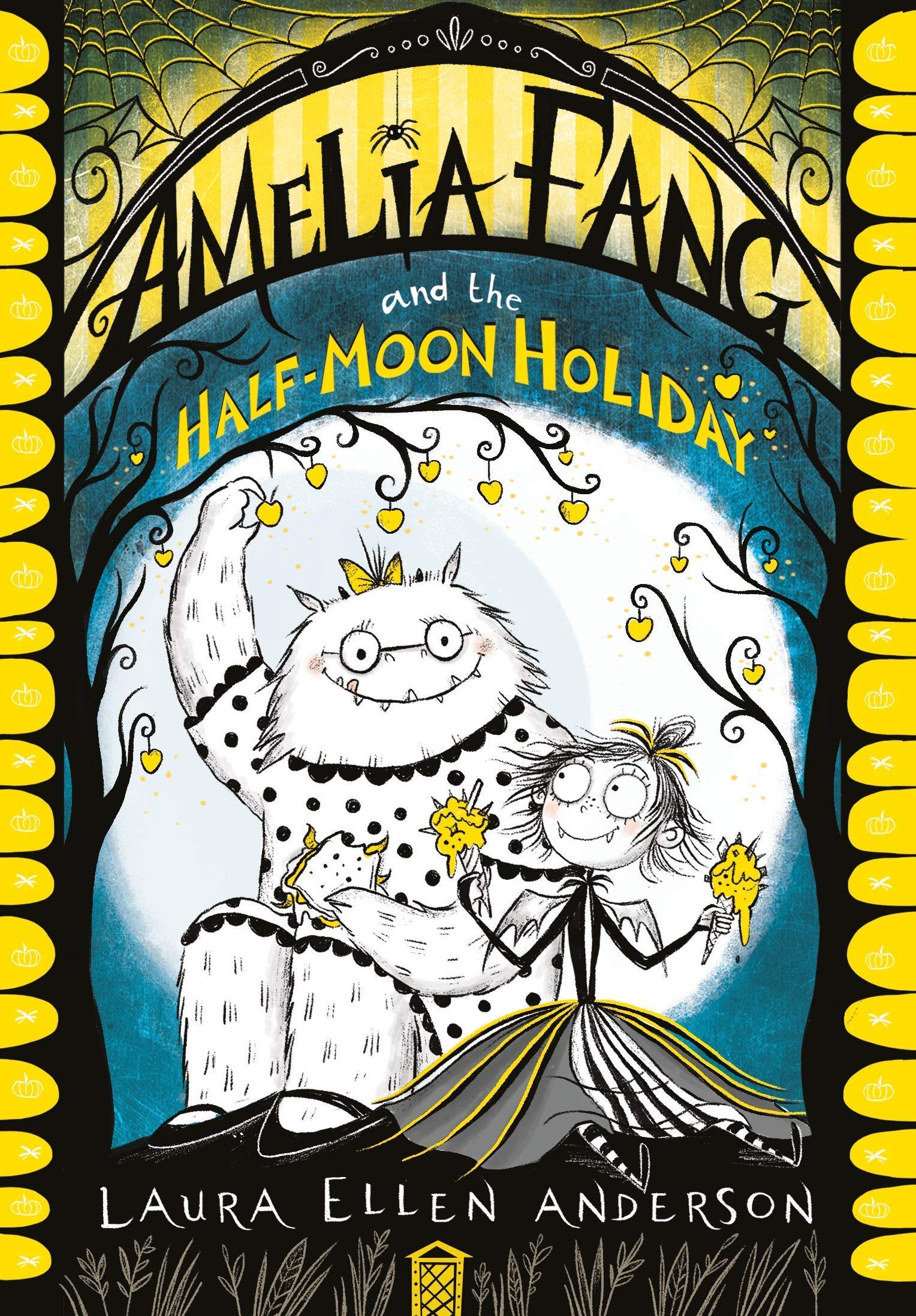 Amelia Fang 7 Books Collection Set by Laura Ellen Anderson, paperback, collection displayed together