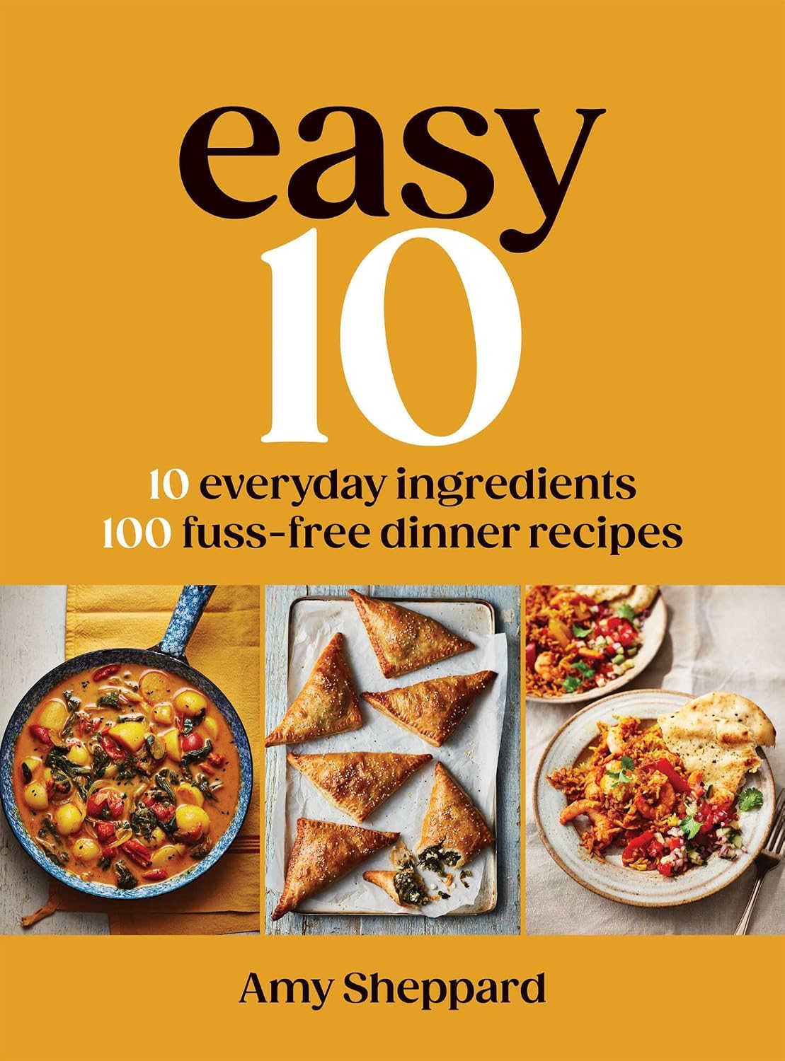 Amy Sheppard Speedy 10 and Easy 10 hardcover cookbook set displayed together side by side