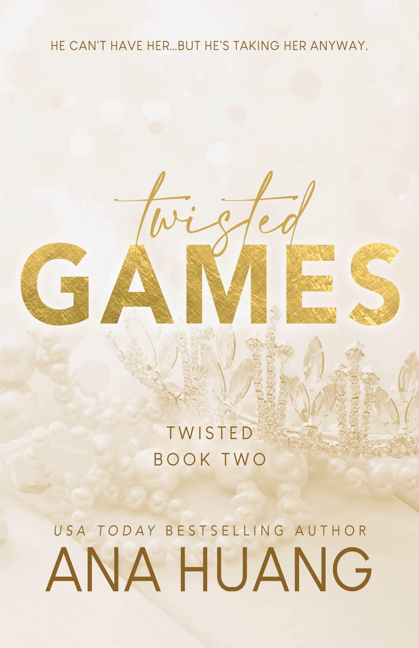 Twisted Hate and Twisted Lies paperback covers by Ana Huang shown together