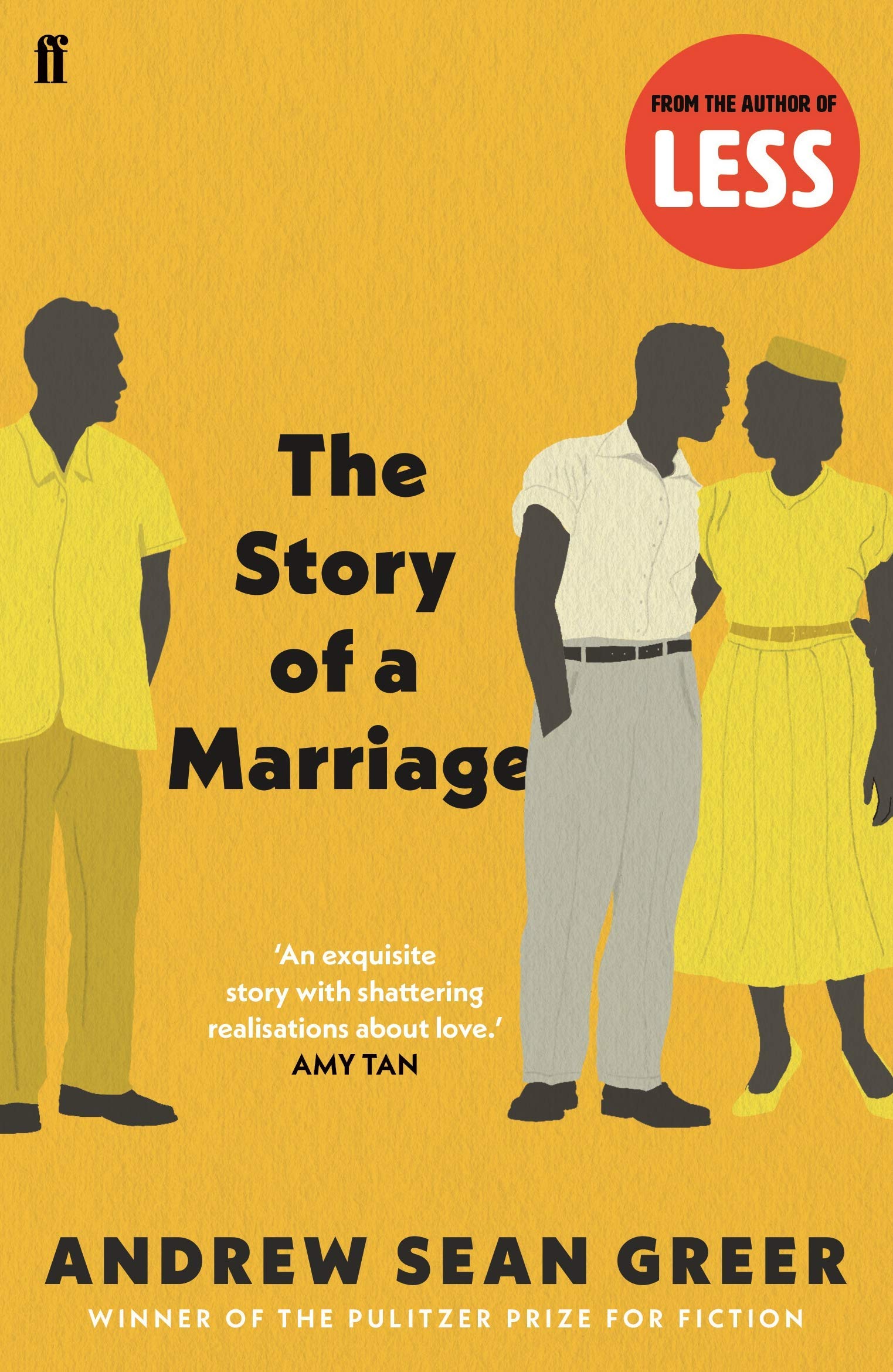 Close-up of the Andrew Sean Greer 3 Books Collection Set paperback covers highlighting Less, Max Tivoli, and A Marriage titles
