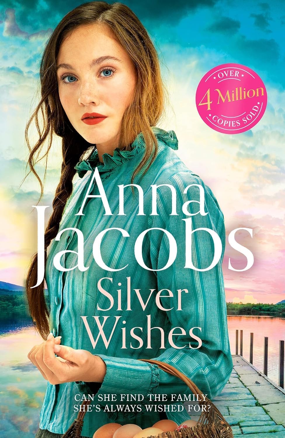 Irish Sisters series paperback covers by Anna Jacobs - Twopenny Rainbows, A Pennyworth of Sunshine, Threepenny Dreams