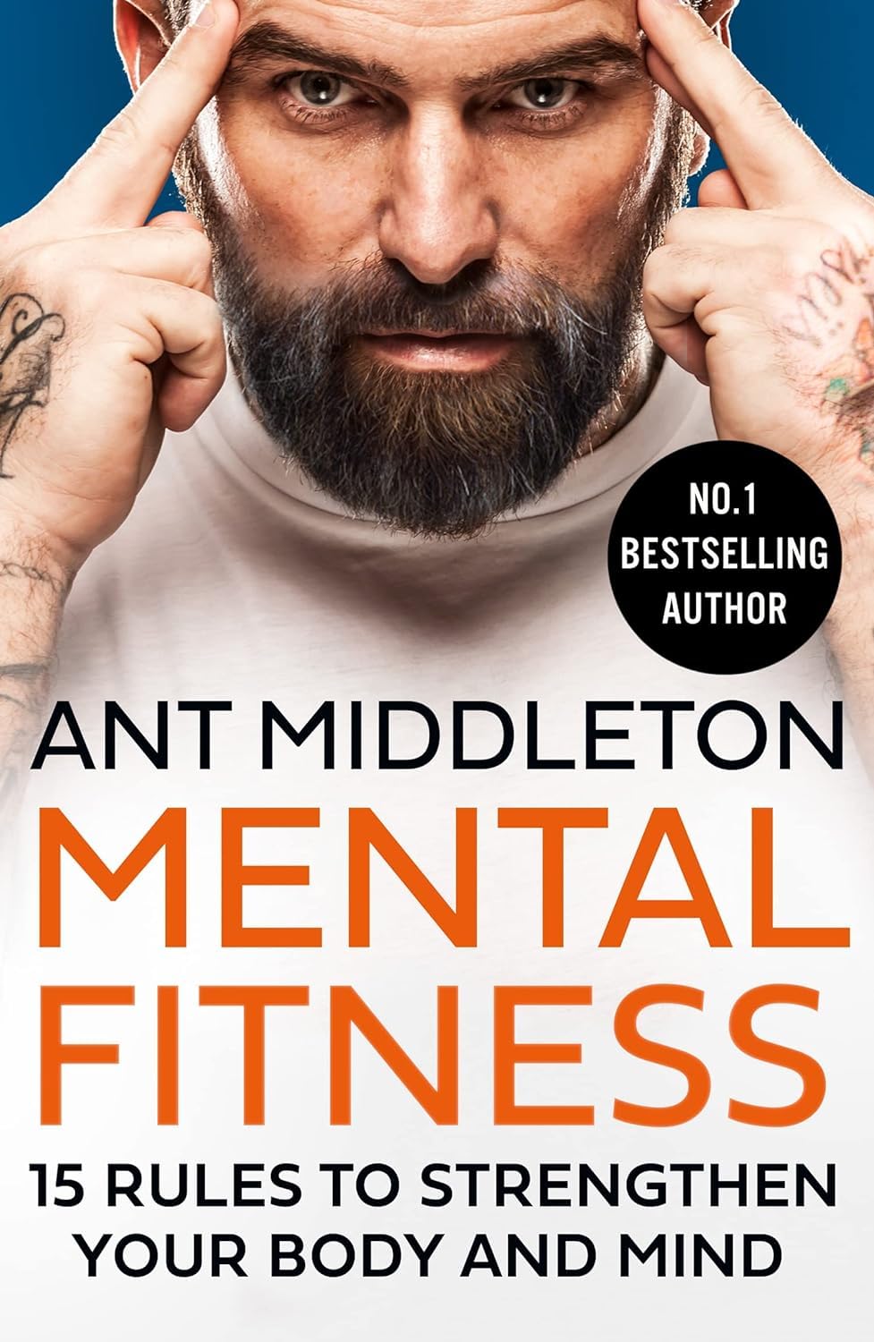 All five books in the Ant Middleton Collection fanned out showing spines and covers
