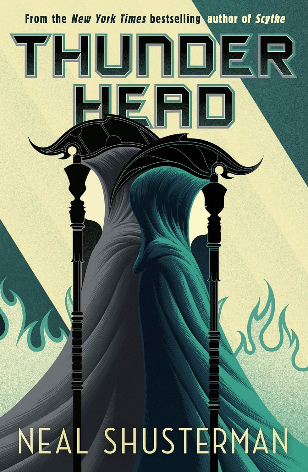 The Toll by Neal Shusterman paperback book cover from the Arc of a Scythe series