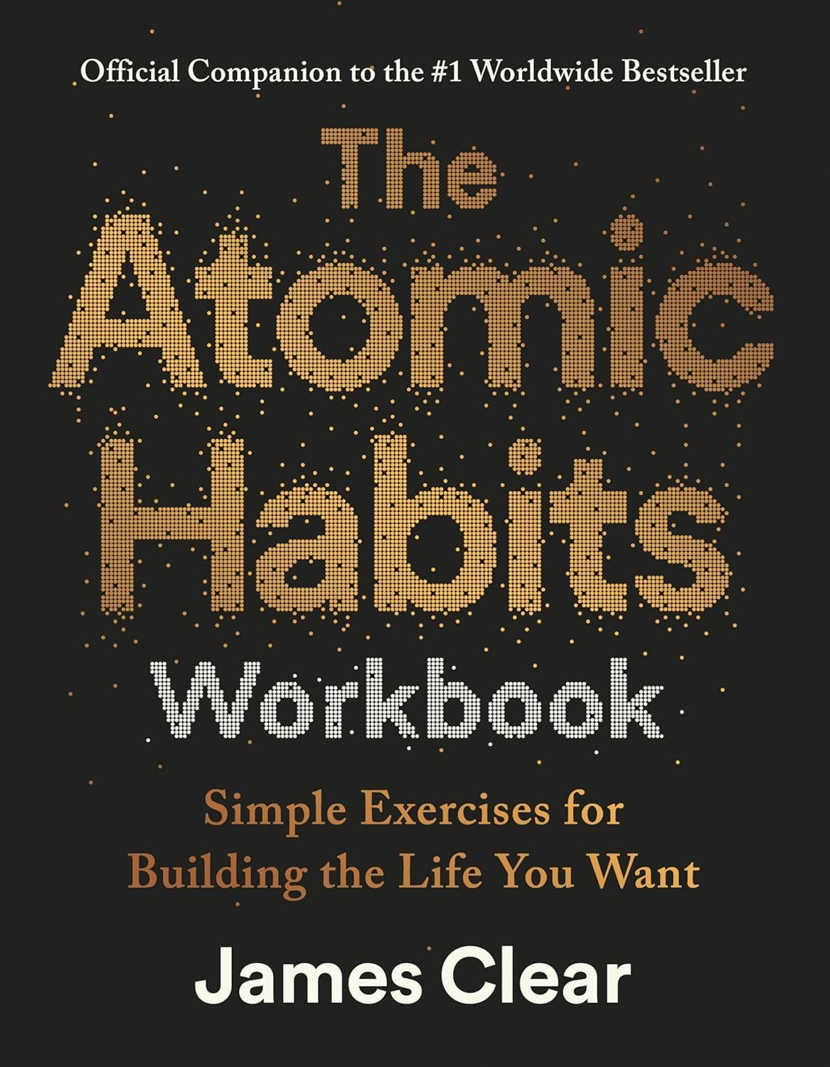 The Atomic Habits Workbook by James Clear paperback front cover close-up