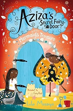 Aziza's Secret Fairy Door 5-book paperback set fanned out showing colorful spines and cover art.