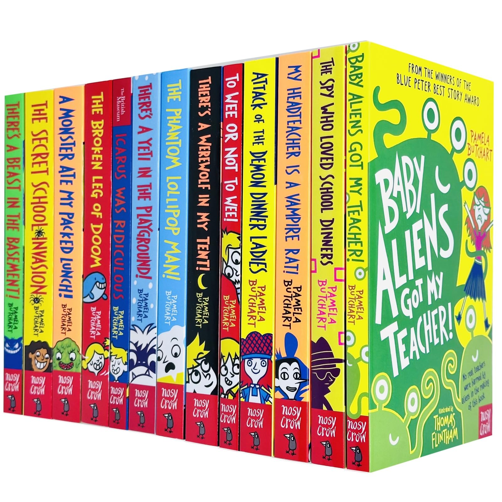 Baby Aliens Series by Pamela Butchart 13-book paperback collection set front cover artwork
