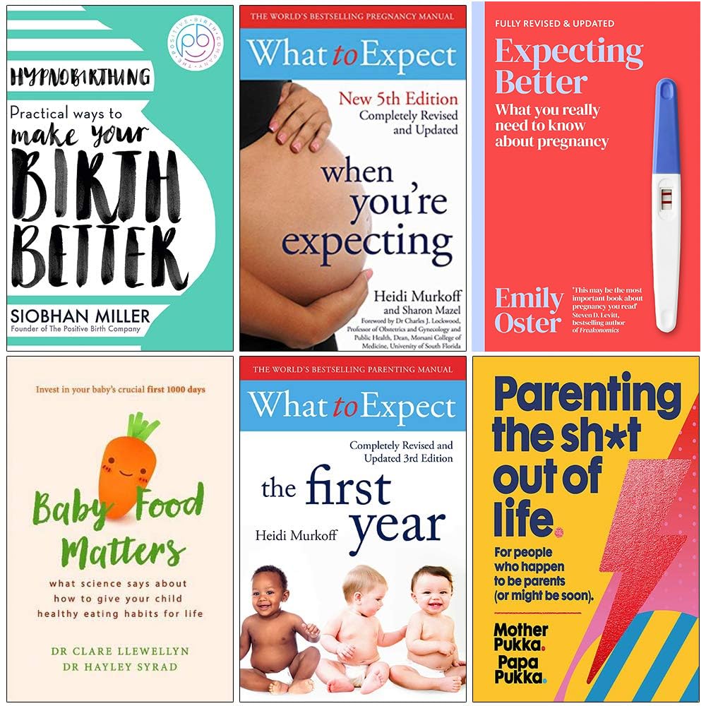 Baby Prep 6 Books Collection Set paperback - front cover of the full set