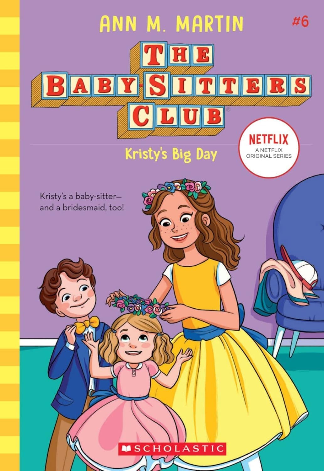 Baby-Sitters Club collection set displayed on a shelf for kids ages 8-12