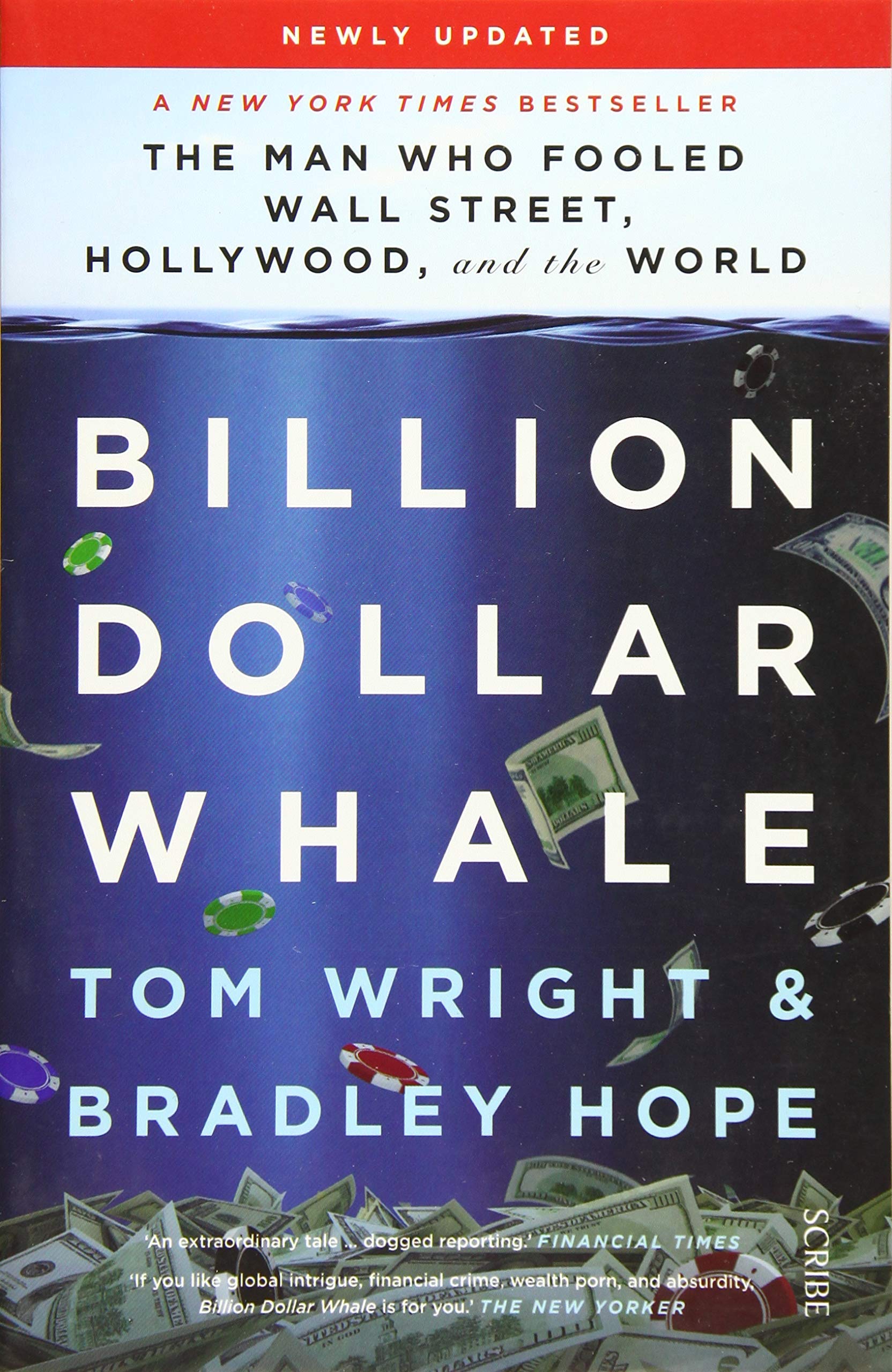 Billion Dollar Whale by Tom Wright and Bradley Hope paperback front cover, 1MDB scandal book