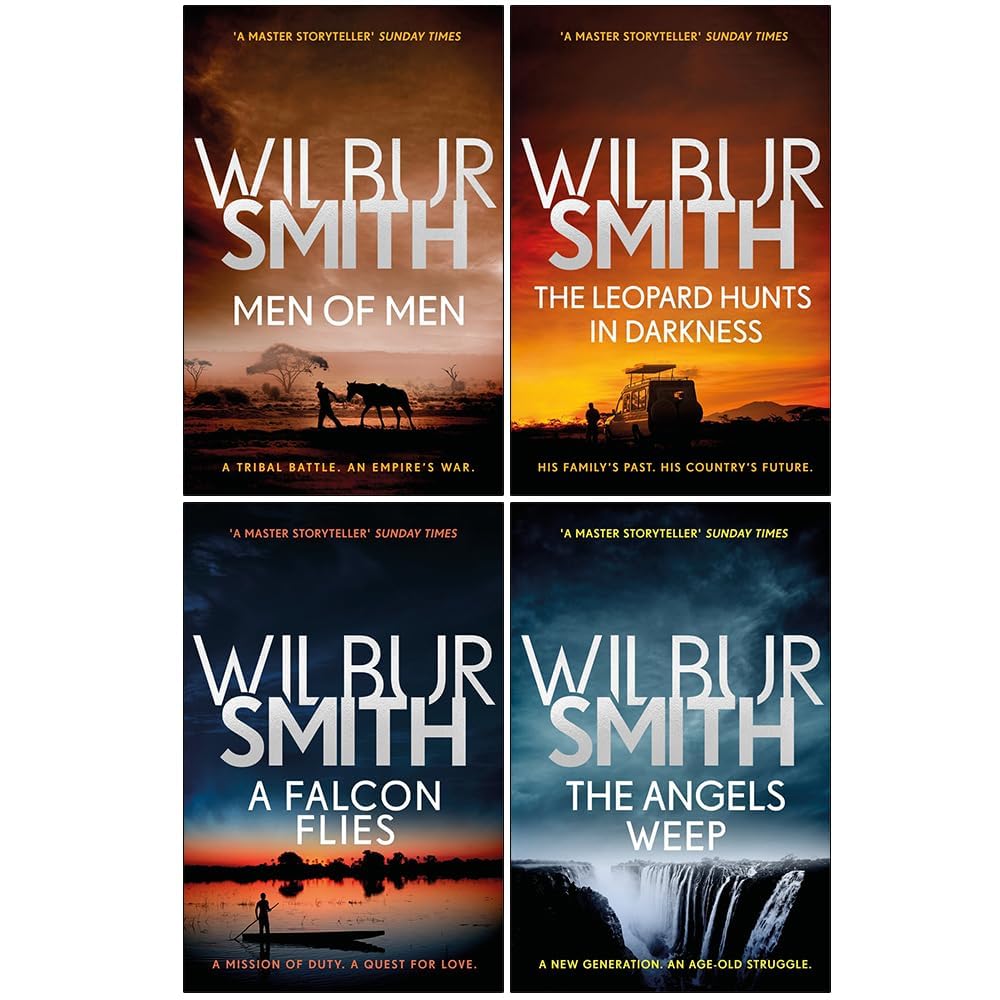 The Angels Weep paperback front cover, Ballantyne Series by Wilbur Smith
