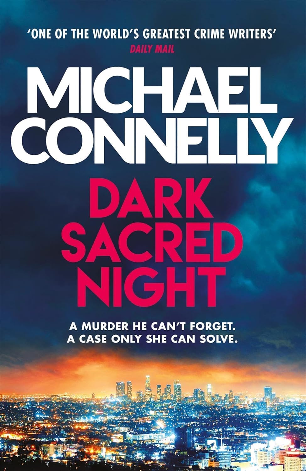 The Night Fire and The Dark Hours paperback covers from the Michael Connelly crime series set