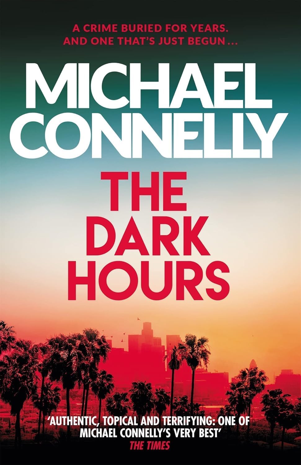 All six Ballard and Bosch paperback novels by Michael Connelly fanned out to show spines and covers