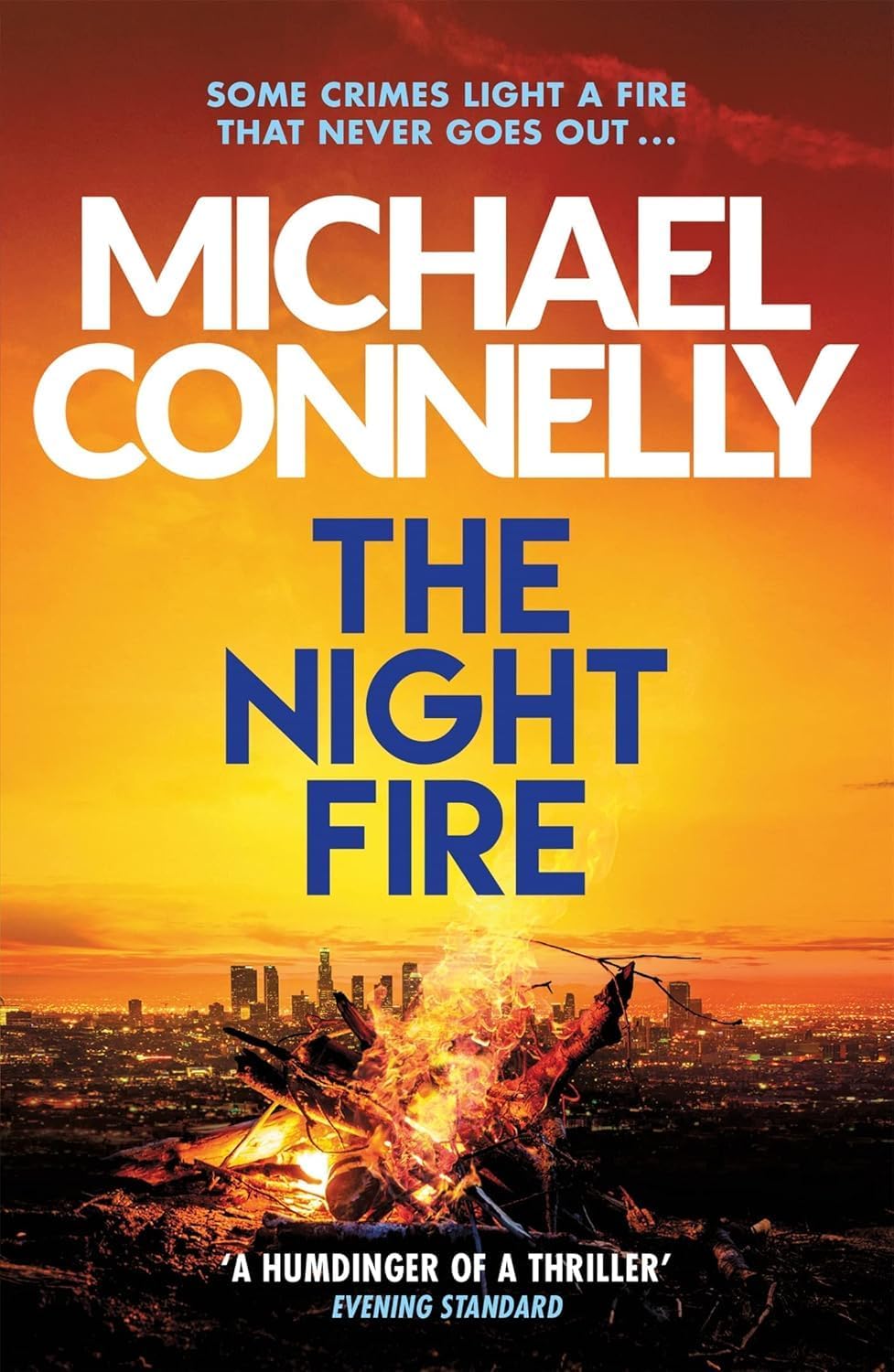 All five Ballard and Bosch paperback novels by Michael Connelly fanned out together