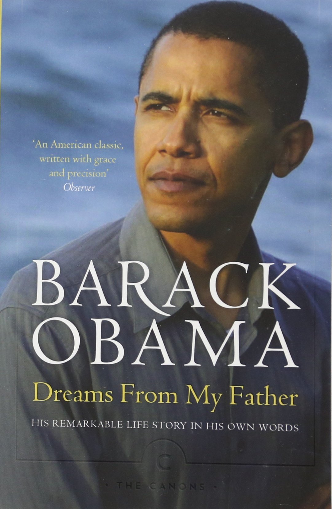 Close-up of the three paperback spines and covers in the Barack Obama Legacy Collection, showing titles by Barack Obama and James R. Clapper.
