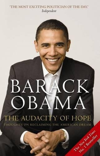 All three paperback books in the Barack Obama Legacy Collection fanned out and photographed on a plain white background.