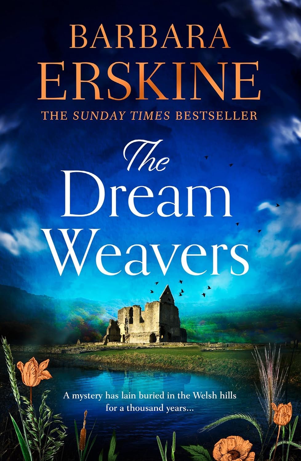 The Dream Weavers by Barbara Erskine paperback front cover, Anglo-Saxon time-slip novel