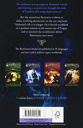 The Ring of Solomon paperback cover - Bartimaeus Sequence prequel by Jonathan Stroud