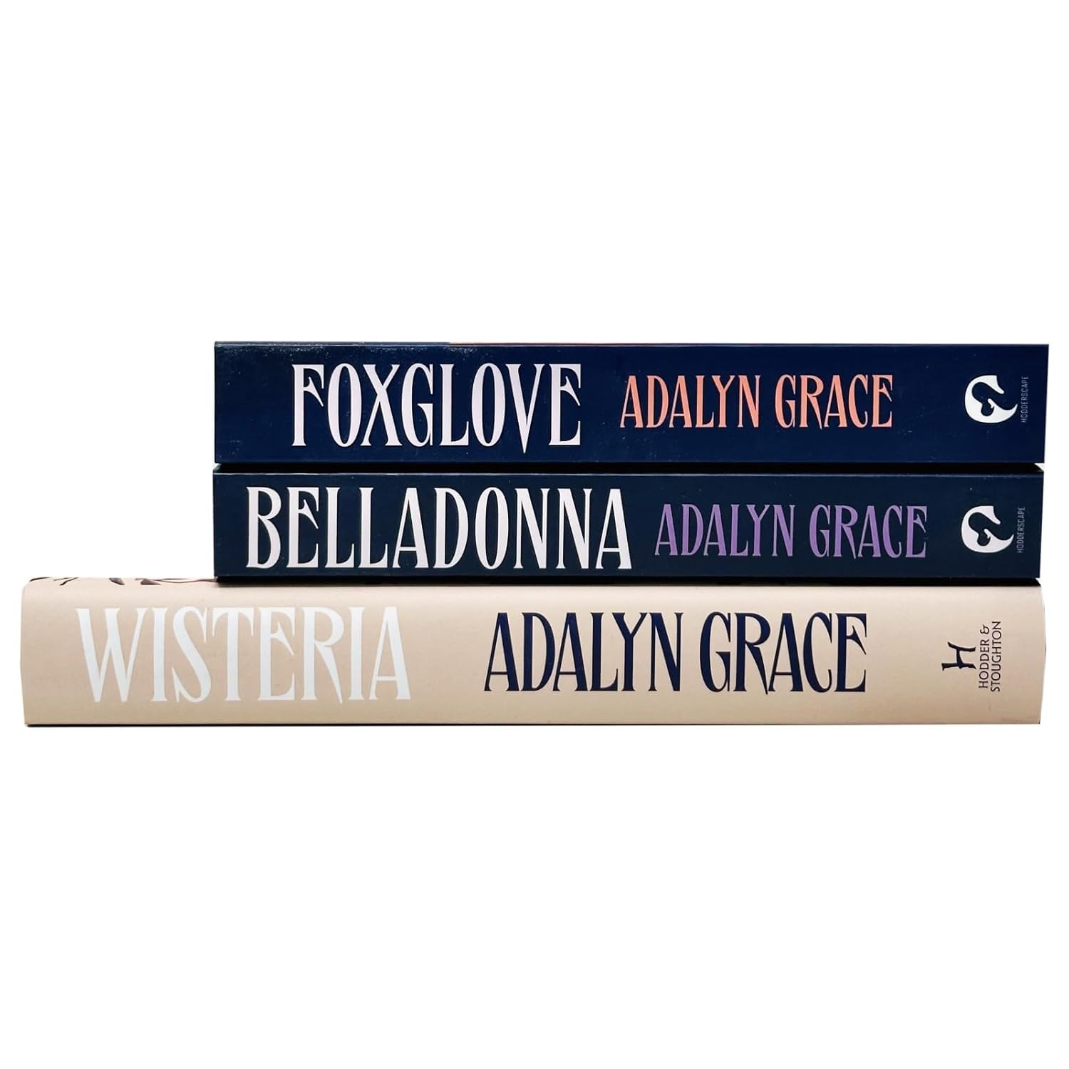 Back cover synopsis of the Belladonna trilogy paperback and hardback set by Adalyn Grace
