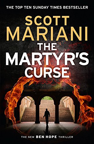 The Martyr's Curse paperback cover, Ben Hope series by Scott Mariani