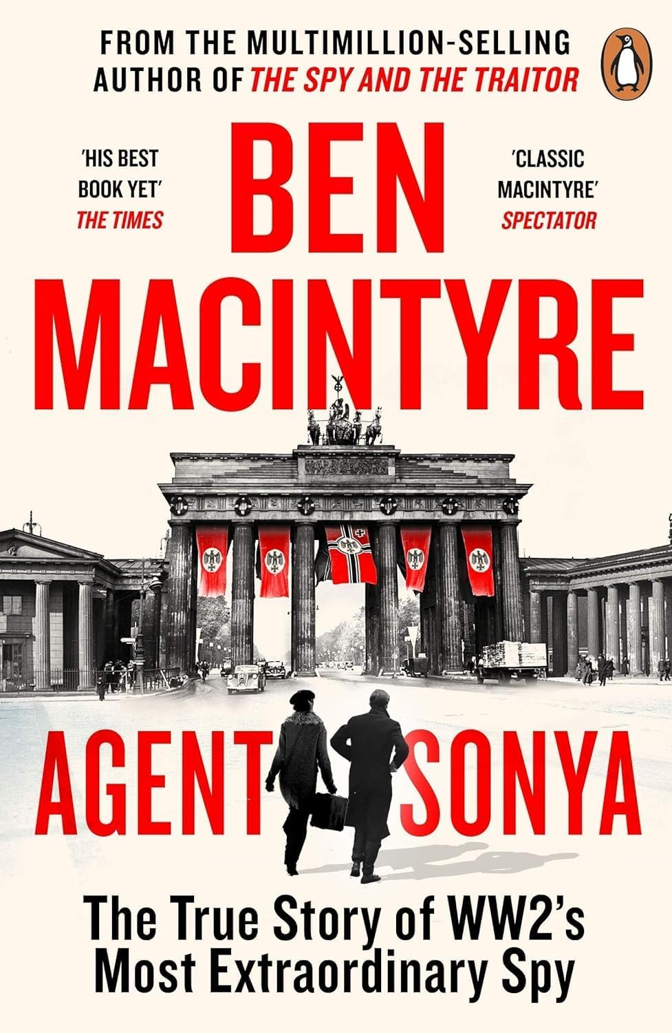 All four Ben Macintyre paperback books fanned out showing full collection set