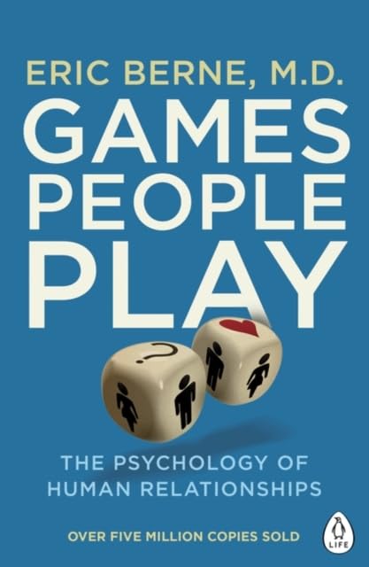 Close-up of Games People Play by Eric Berne paperback cover from the Berne Marmion Rayne non-fiction collection