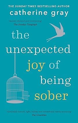 The Unexpected Joy of Being Sober by Catherine Gray paperback book cover, Sunday Times bestseller