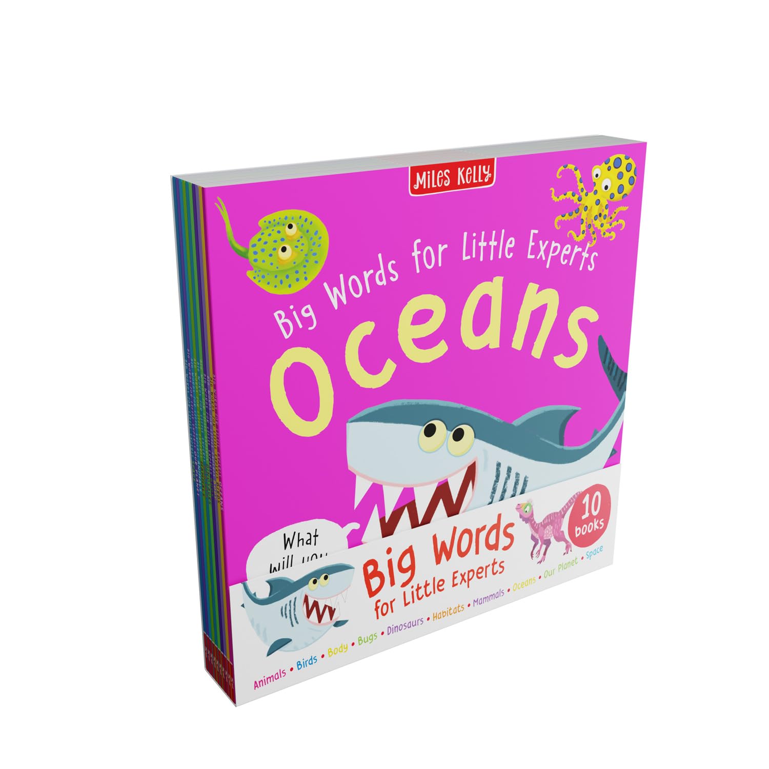 Big Words for Little Experts 10 Books Collection Set by Fran Bromage, paperback front cover