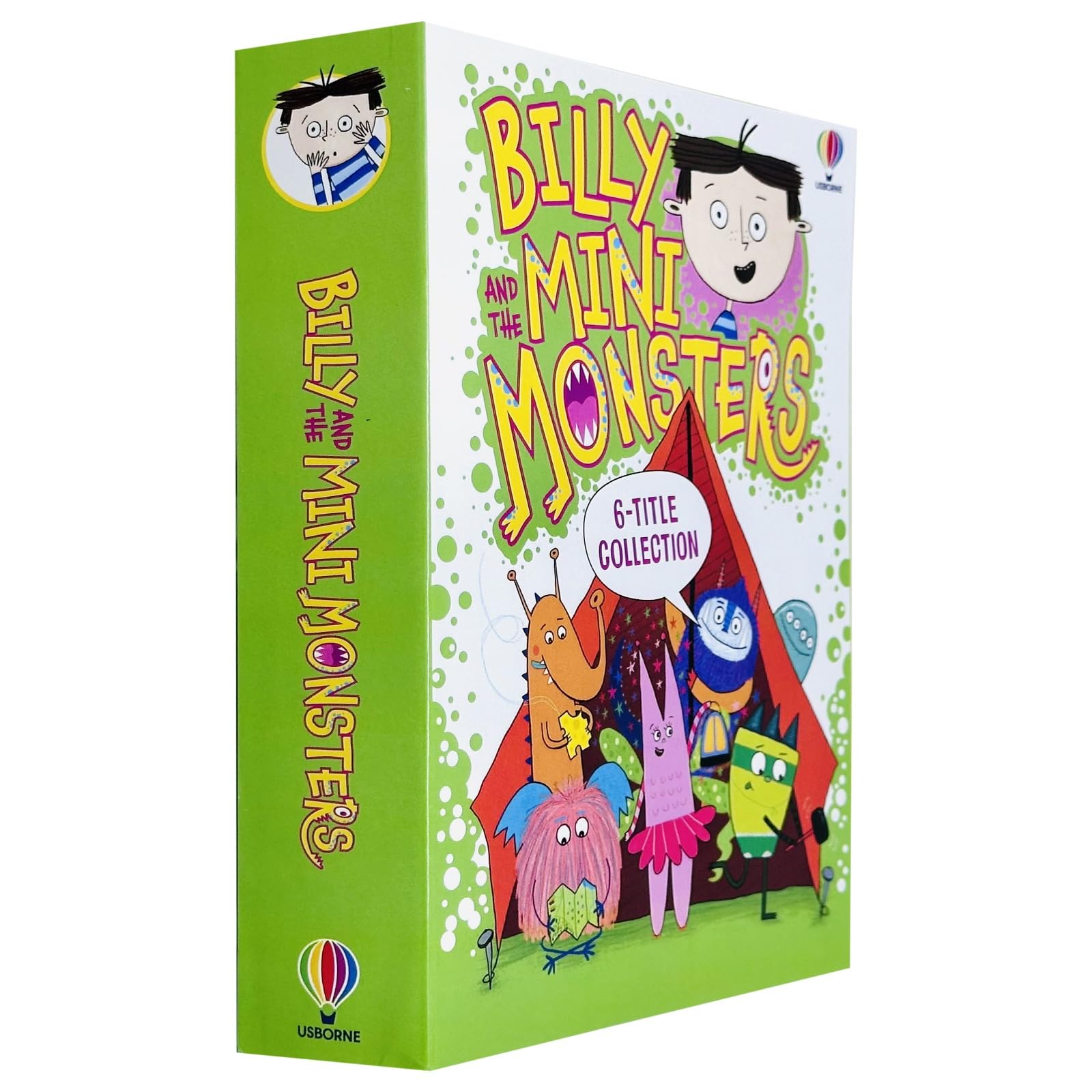 Billy and the Mini Monsters 6 Books Collection Set by Zanna Davidson - paperback set front cover