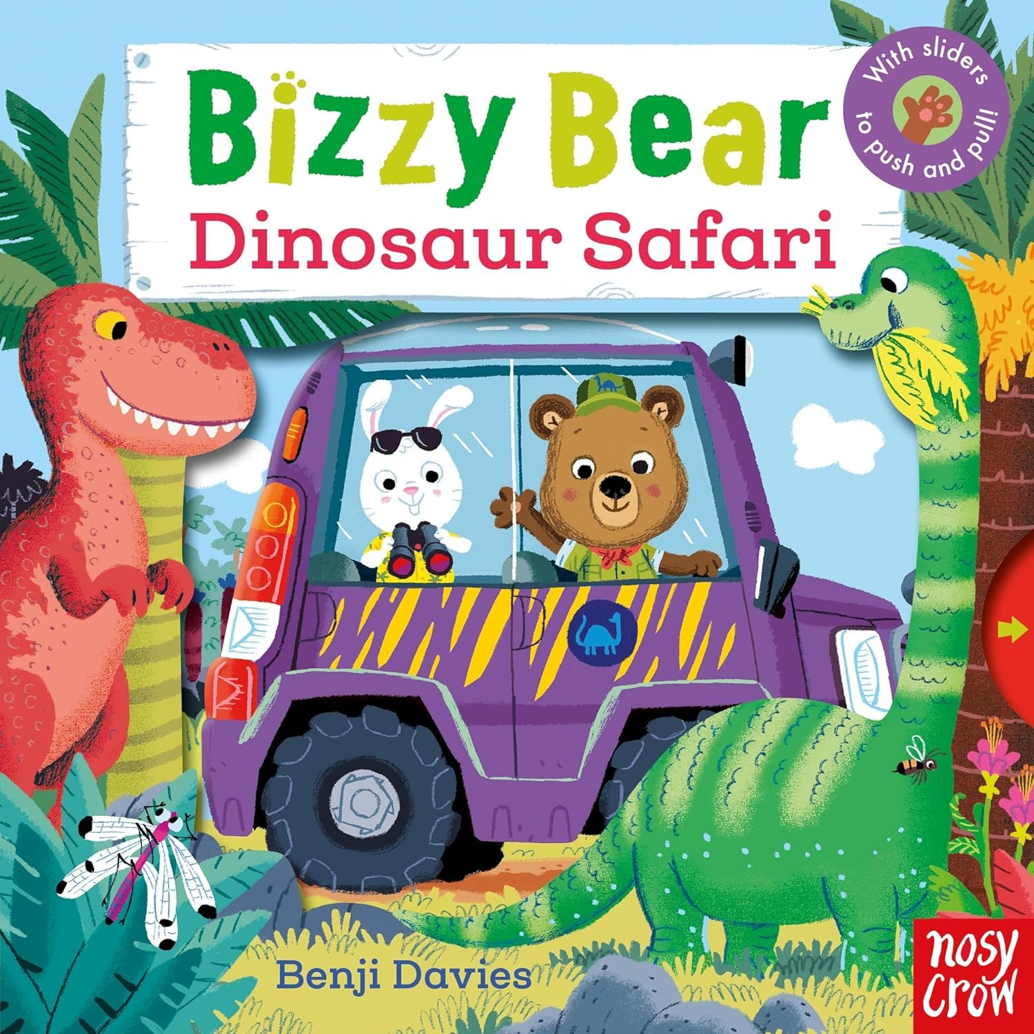 Back cover view of the Bizzy Bear 5 Books Collection Set showing series branding and age range 0-5