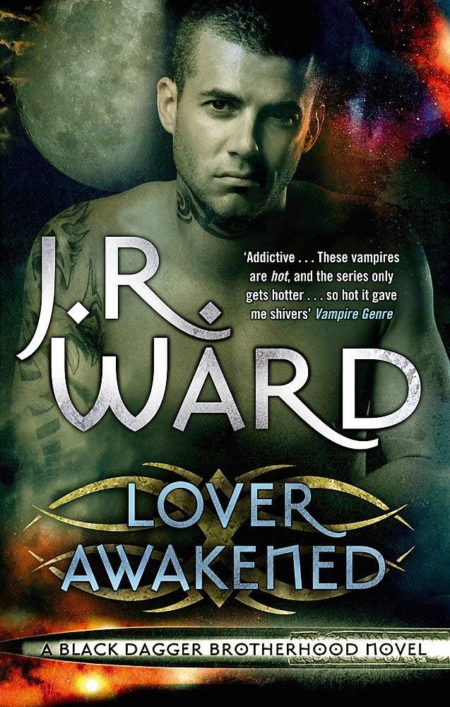 Black Dagger Brotherhood 10 Books Collection Set by J.R. Ward, Paperback — Lover Awakened and Lover Revealed covers side by side