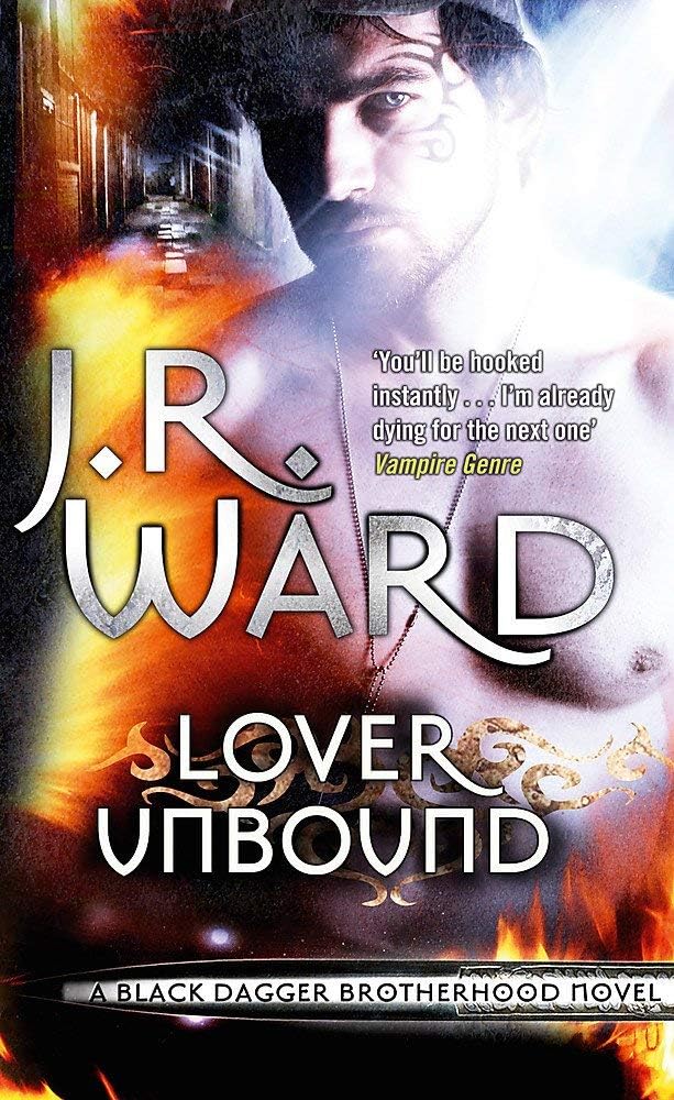 Black Dagger Brotherhood 10 Books Collection Set by J.R. Ward, Paperback — Lover Avenged and Lover Mine covers side by side