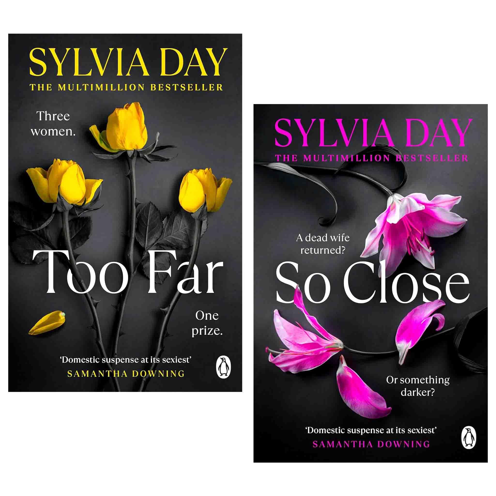 Blacklist Series by Sylvia Day 2 books collection set paperback front cover, So Close and Too Far