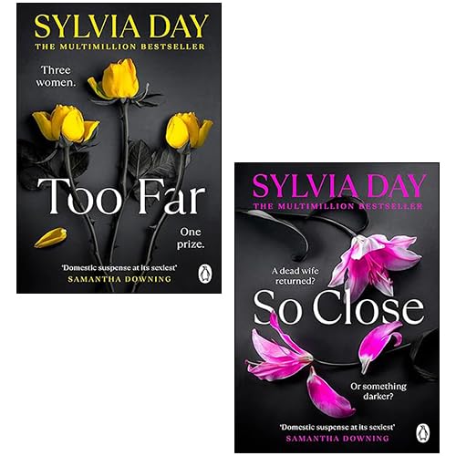 Blacklist Series by Sylvia Day 2 Books Collection Set paperback front cover, So Close and Too Far
