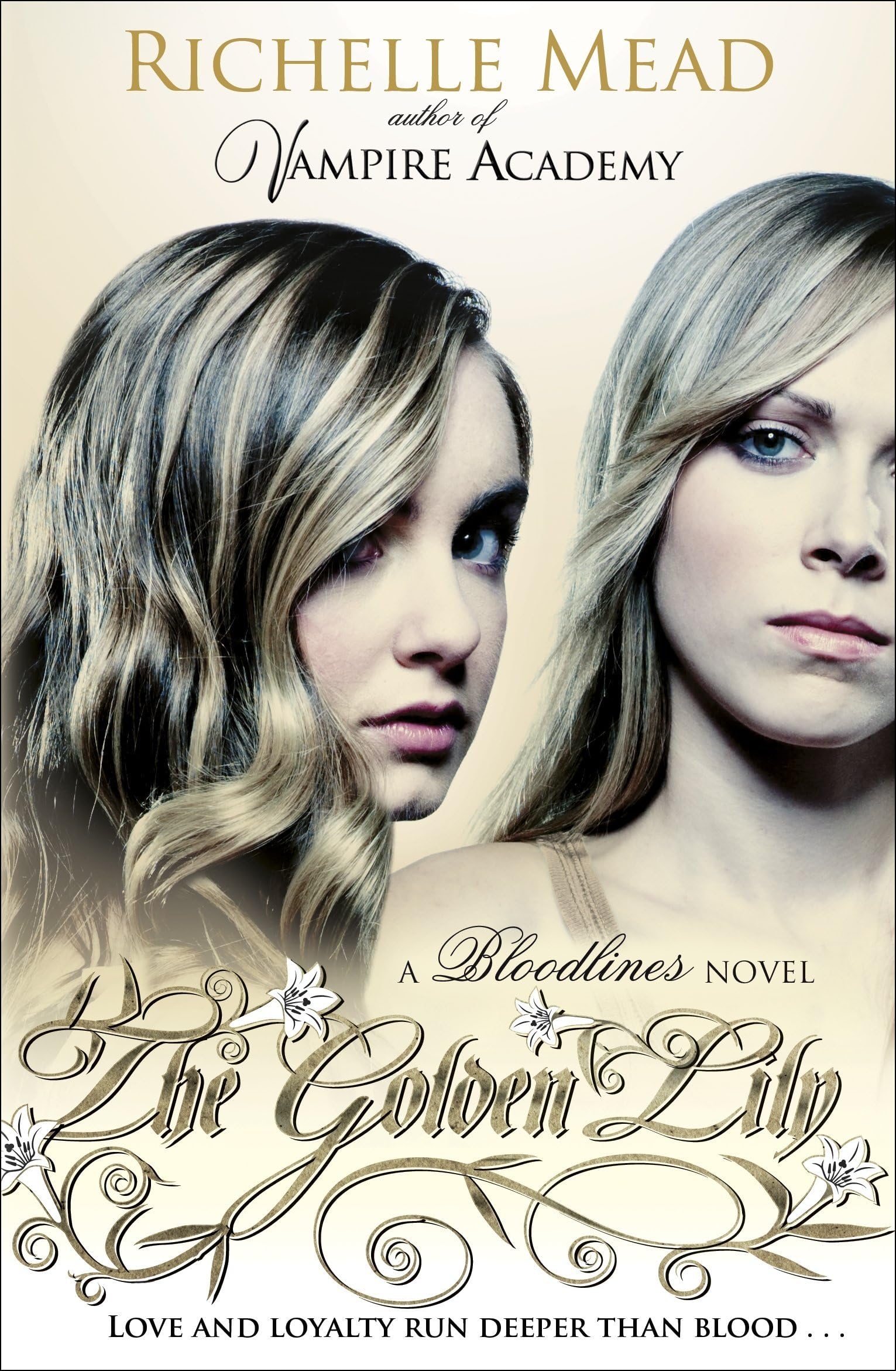 Silver Shadows and The Ruby Circle paperback covers from the Bloodlines series by Richelle Mead.
