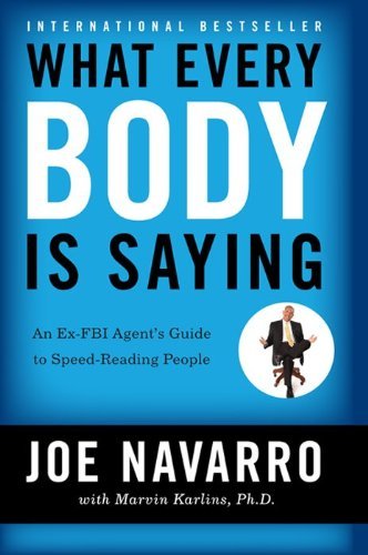 The Dictionary of Body Language paperback cover by Joe Navarro, part of the 3 book set
