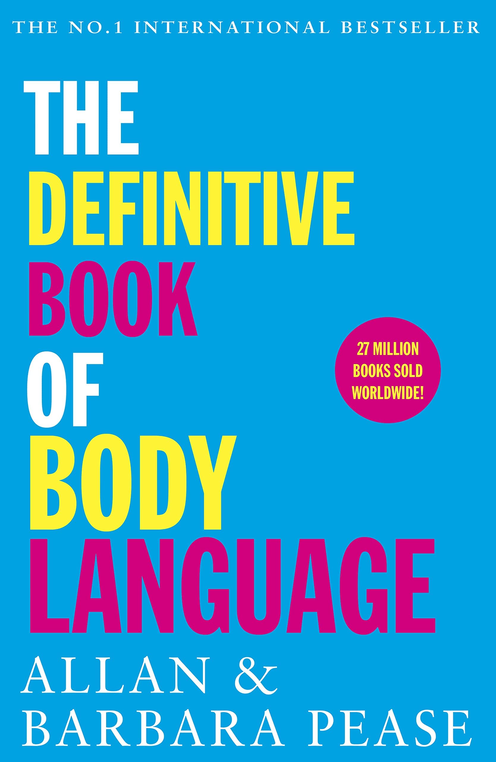 All three body language paperback books fanned out together showing full collection set