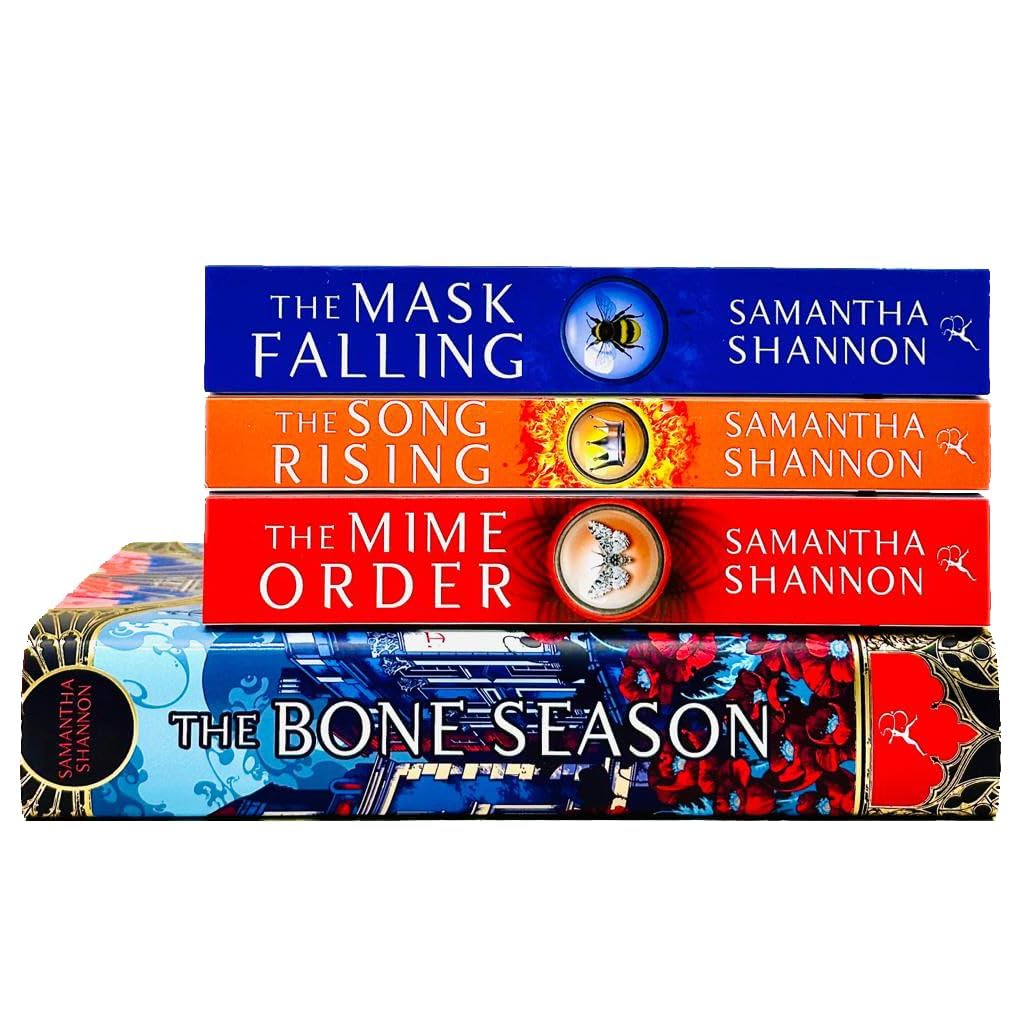 The Mime Order paperback cover, book two in the Bone Season series by Samantha Shannon