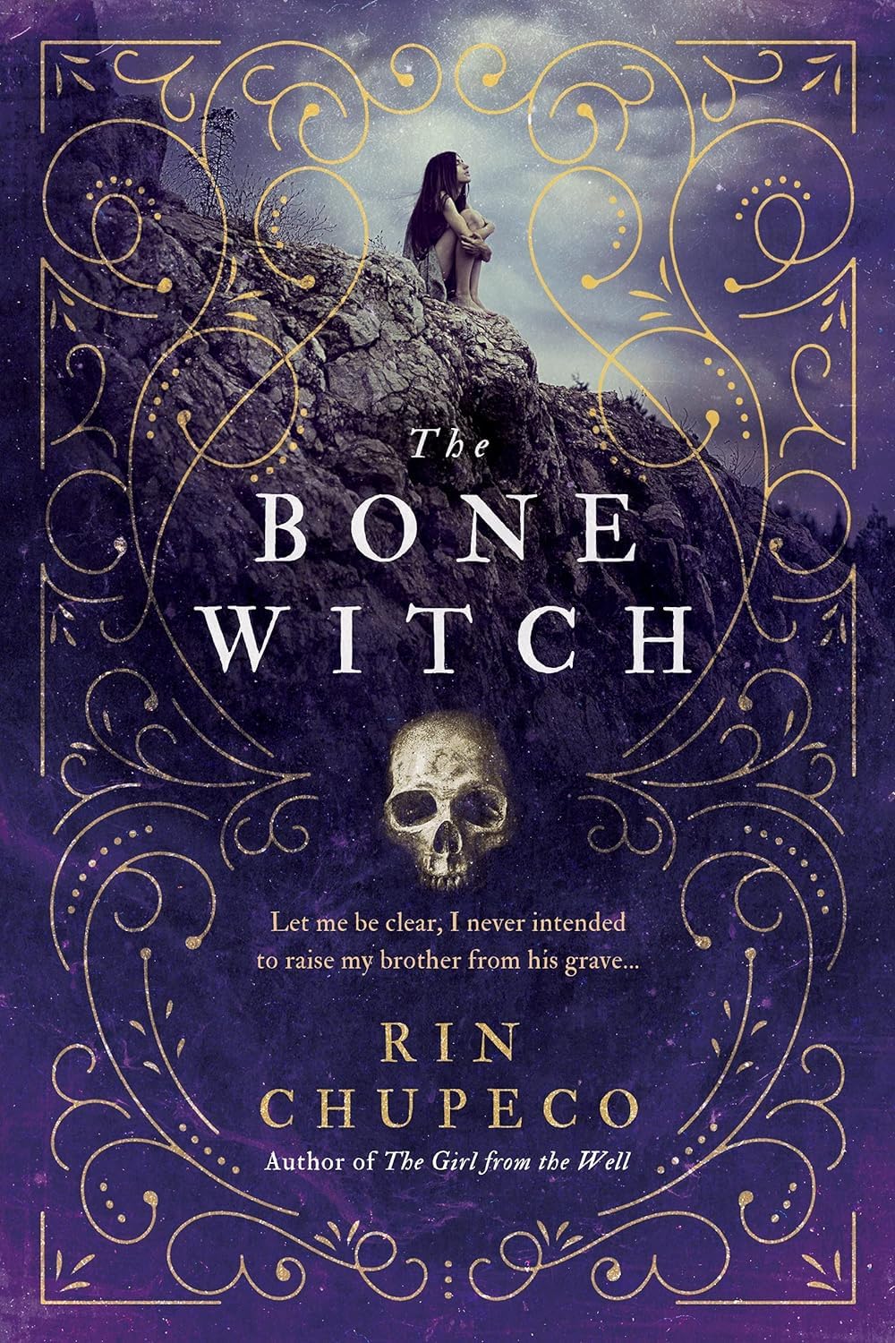 The Shadowglass paperback book cover, third and final book in the Bone Witch trilogy by Rin Chupeco
