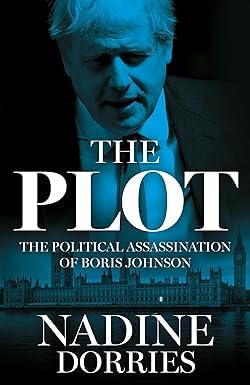 Close-up of the hardcover jacket of Johnson at 10: The Inside Story by Anthony Seldon and Raymond Newell