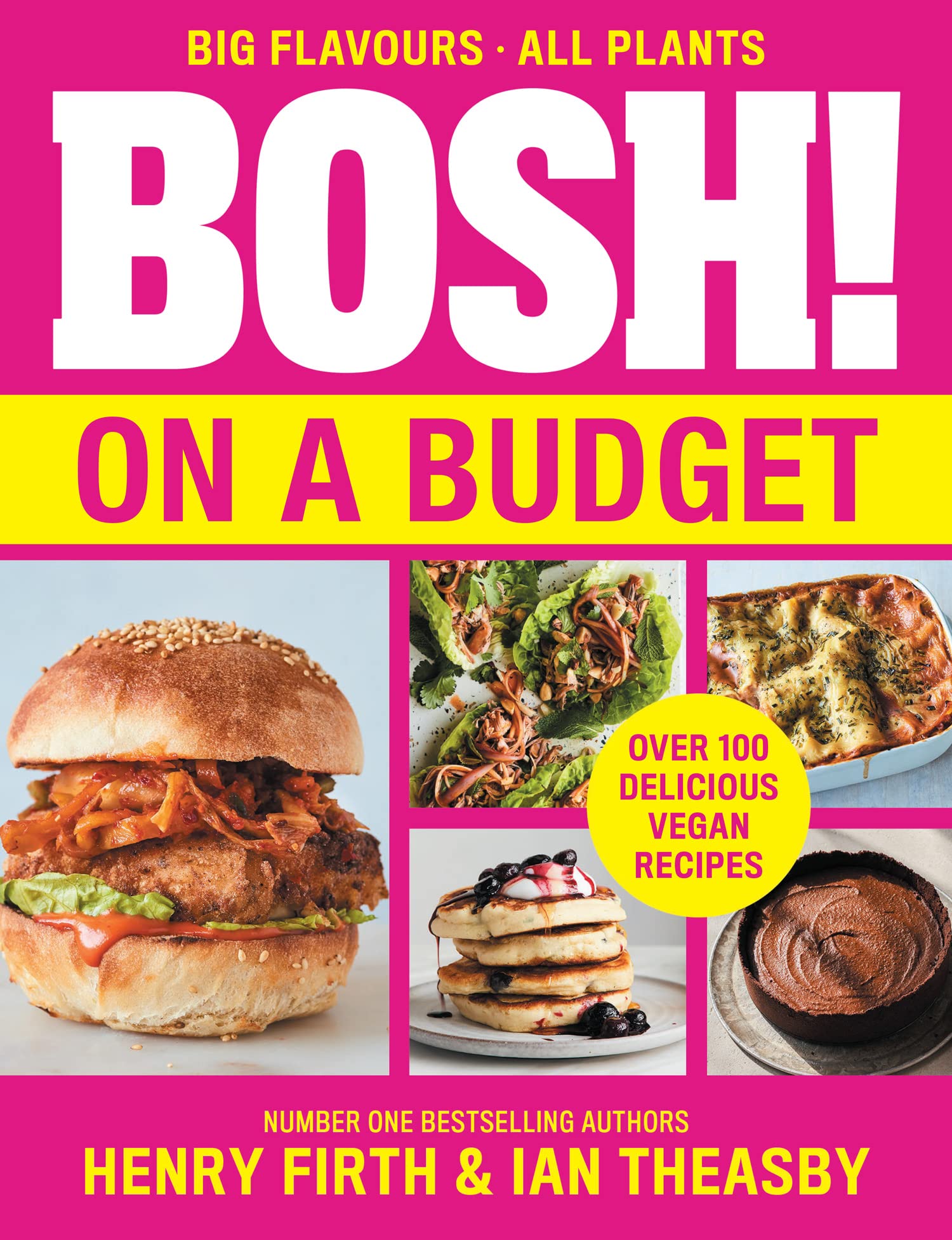 BOSH! on a Budget by Henry Firth and Ian Theasby paperback cookbook front cover