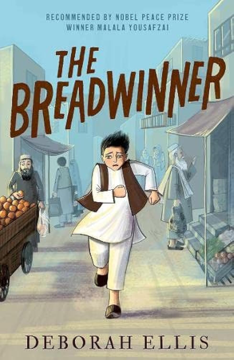 Back cover synopsis view of the Breadwinner series 5 book paperback collection set