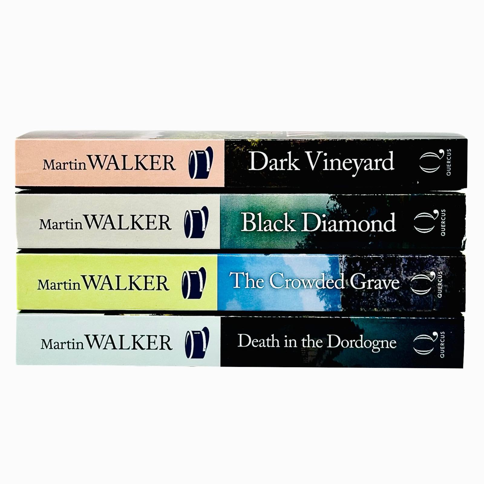 Back cover of Bruno, Chief of Police Dordogne Mysteries 4 book paperback collection set
